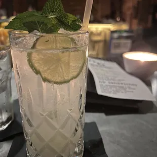 Virgin mojito