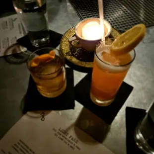 50/50 Old Fashioned+ Strawberry Blonde @ Harold Black