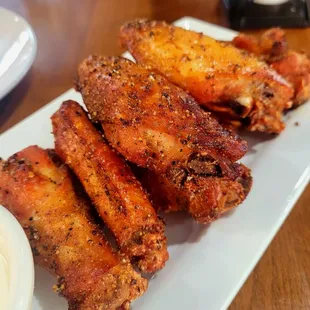 Smoked Dry Rubbed Wings