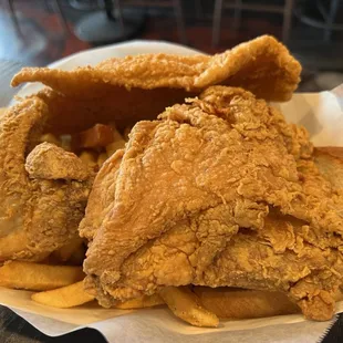 Catfish &amp; Chicken (White)