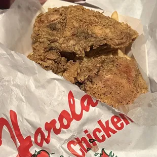 1/2 white Chicken Dinner