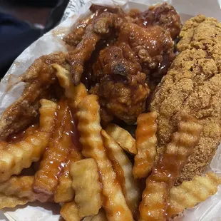 Soooo good! Authentic Harold's Chicken! Real Deal... in Memphis, TN!