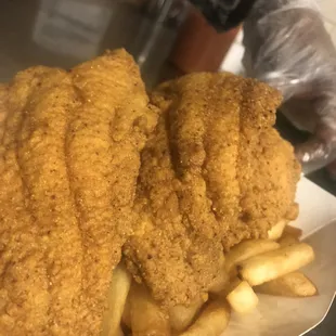 Golden Fried Catfish !!!!!