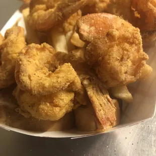 Golden Fried Shrimp Delicious!!!