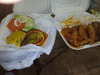 B J's Buffalo Style Hot Wings & Things