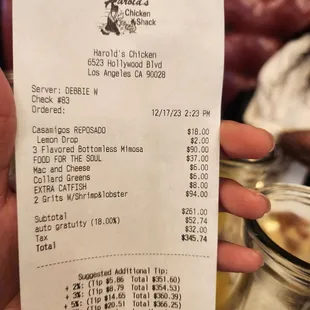 Ridiculous bill for 3 ppl