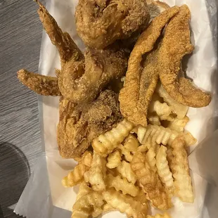 Chicken and whiting