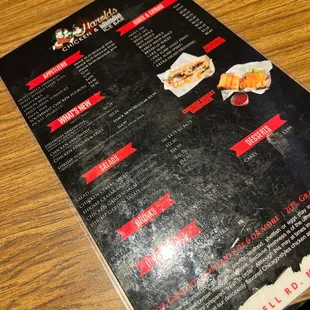 Menu!