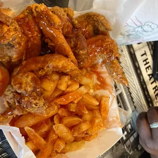 4 Wings Dinner