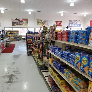 a grocery store aisle