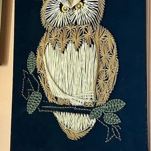 Woven owl