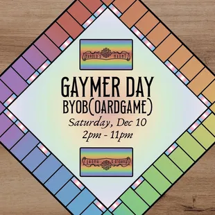Gaymer day!