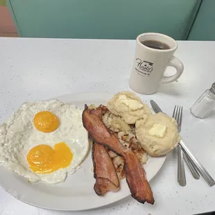 House Special and unending cup of coffee.