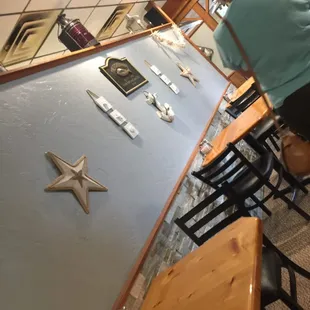 sushi and sashimi, interior