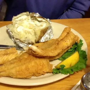 The fried, as well as the blackened whitefish was terrific once again tonight!