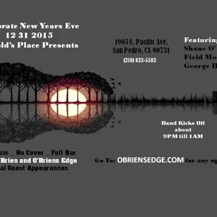 Harold's Place New Years Eve Celebration 2015