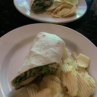 Blackened Chicken Ceasar Wrap