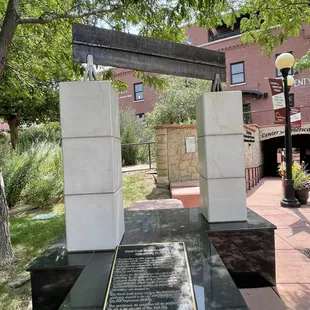 A piece of the World Trade Center