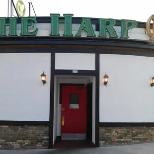 The front of the Harp