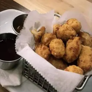 chicken wings and fried chicken, food