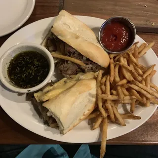 Smoked Prime Rib Sandwich