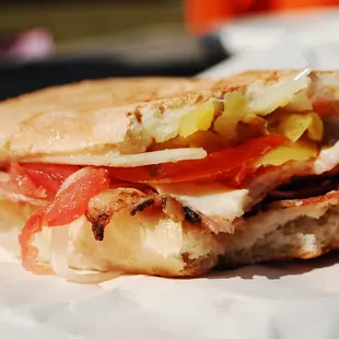 a sandwich on a plate