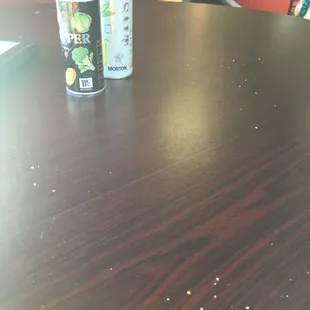 Dirty tables and clerks who are too busy surfing Internet to care!