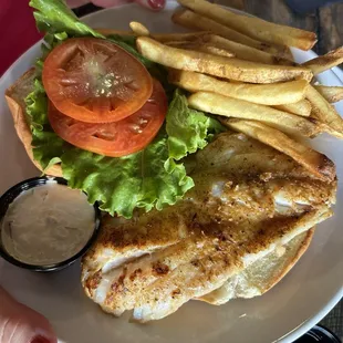 Blackened Grouper