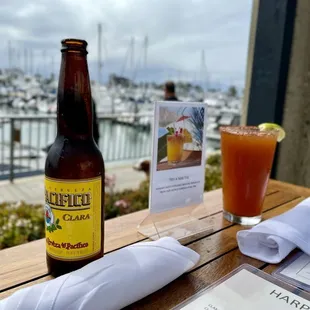 Beautiful view from our table