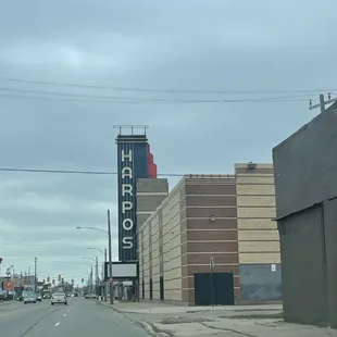 a view of a city street