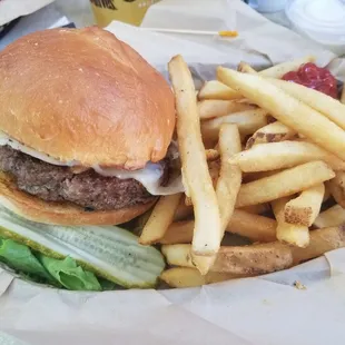Swiss burger