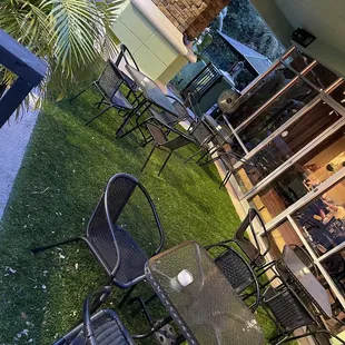 Outdoor seating