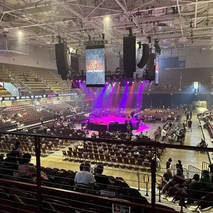 Getting ready for the Segura show.