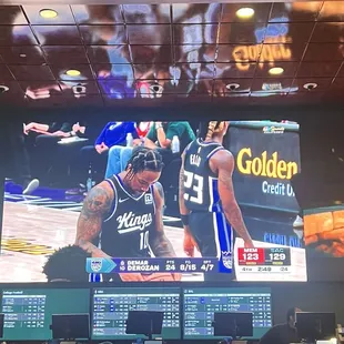 Watching the Sacramento Kings game