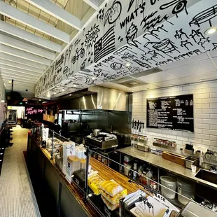 The inside of Harrell's