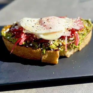 Honey liked his avocado toast