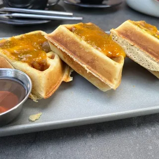 PB&J Waffle
