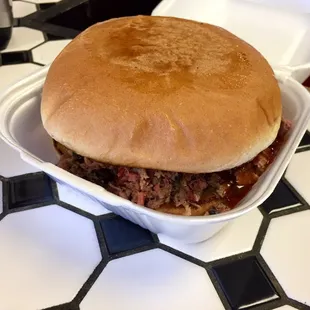Chopped Beef Sandwich