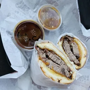 Brisket sandwich