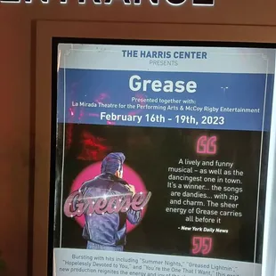 Grease Feb 16th-19th, 2023