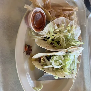 Beef tacos