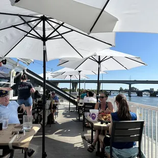 Outdoor (upstairs) Seating