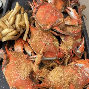 Dozen Crabs