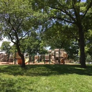 A large castle play ground