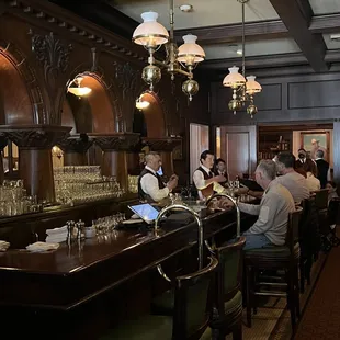 The bar area! Awesome bartenders!