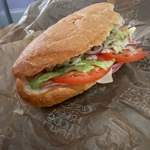 italian hoagie, yum!