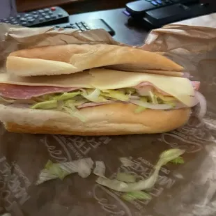 italian sub, yum!