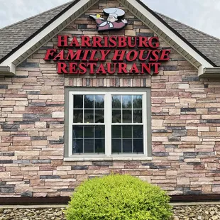 Restaurant signage