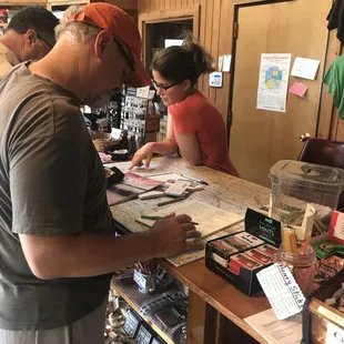 Front desk attendent