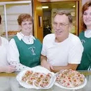 the owners and staff of the store